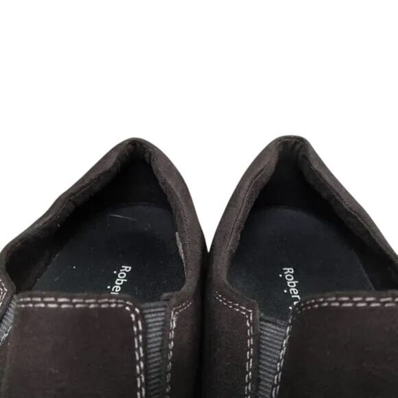 Robert Wayne Shoes Mens 9.5 Loafer Slip On Moc Comfort Casual Walking Work Black main image 6